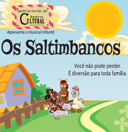 Grupo de Teatro da USF apresenta Musical Infantil em Homenagem ao Dia das Crianças