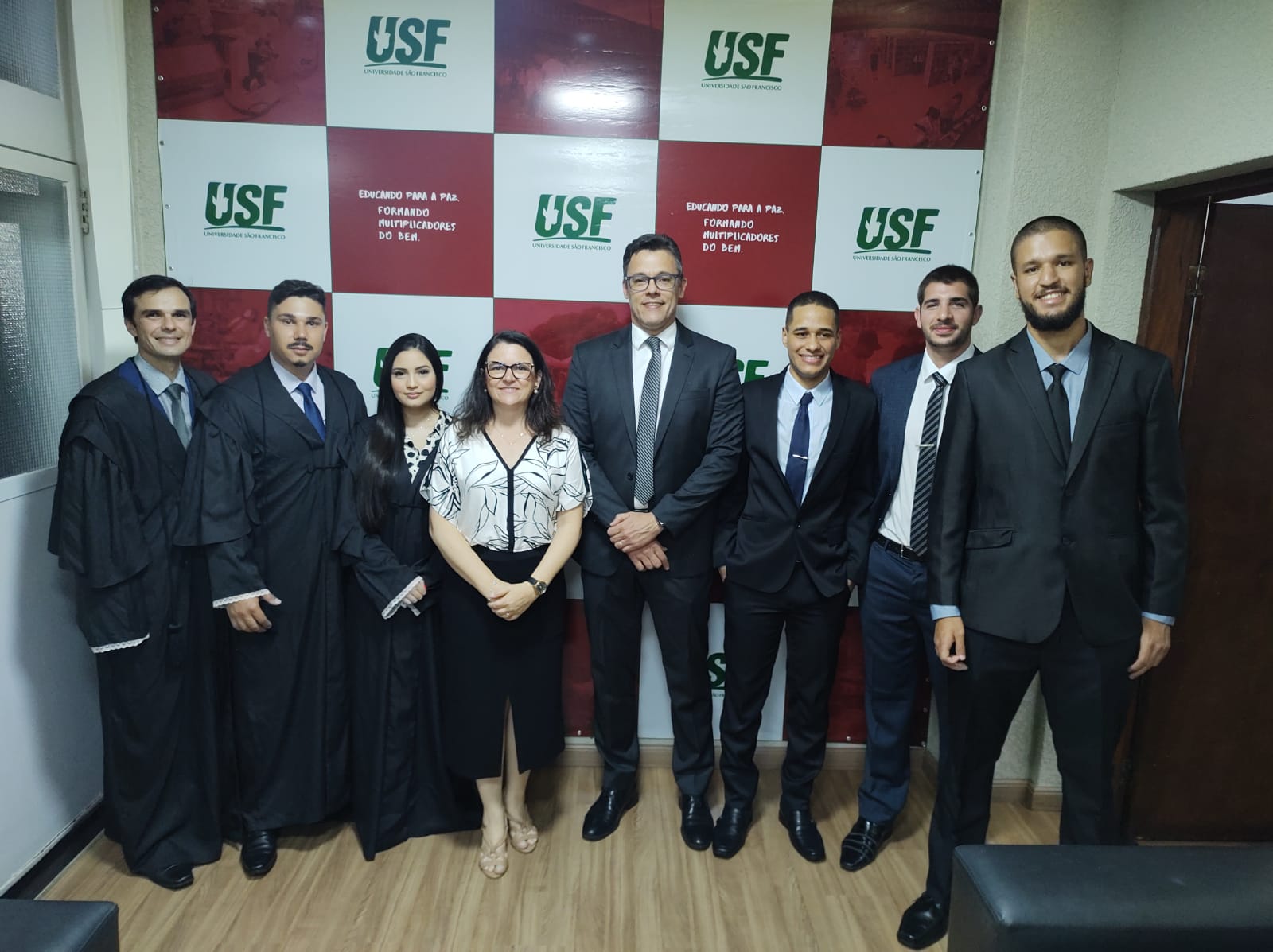 Estudantes do Curso de Direito da USF participam de Júri Simulado 