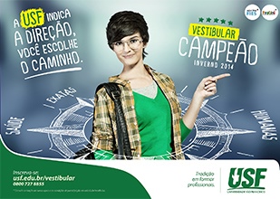 USF abre inscrições para o Vestibular de Inverno 2014