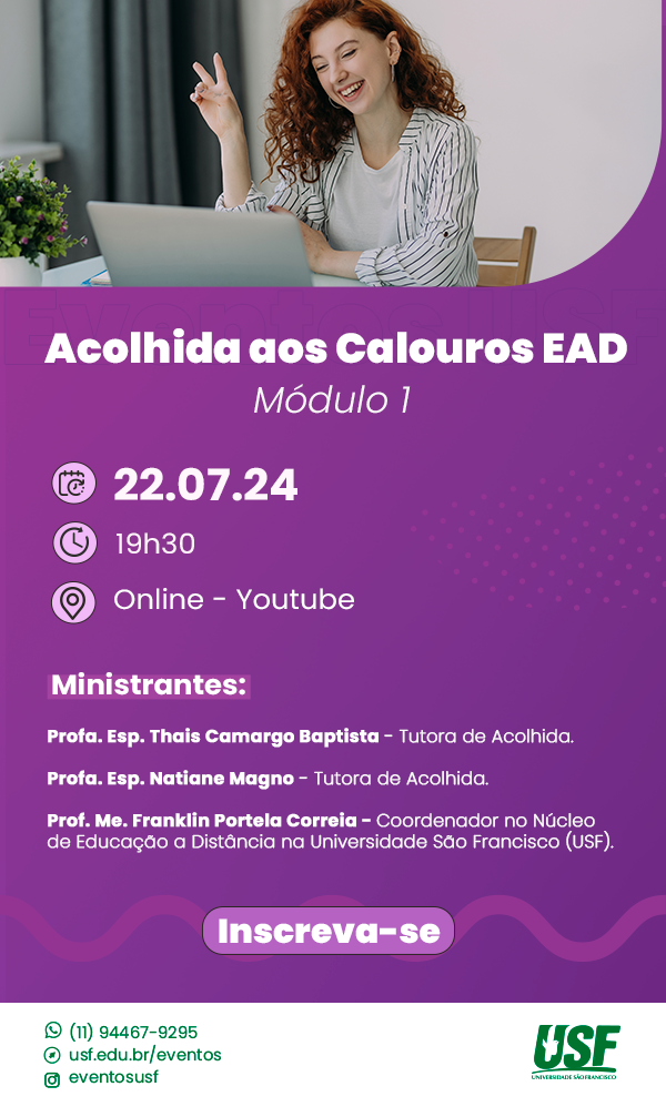 Acolhida aos Calouros EAD - Módulo 1